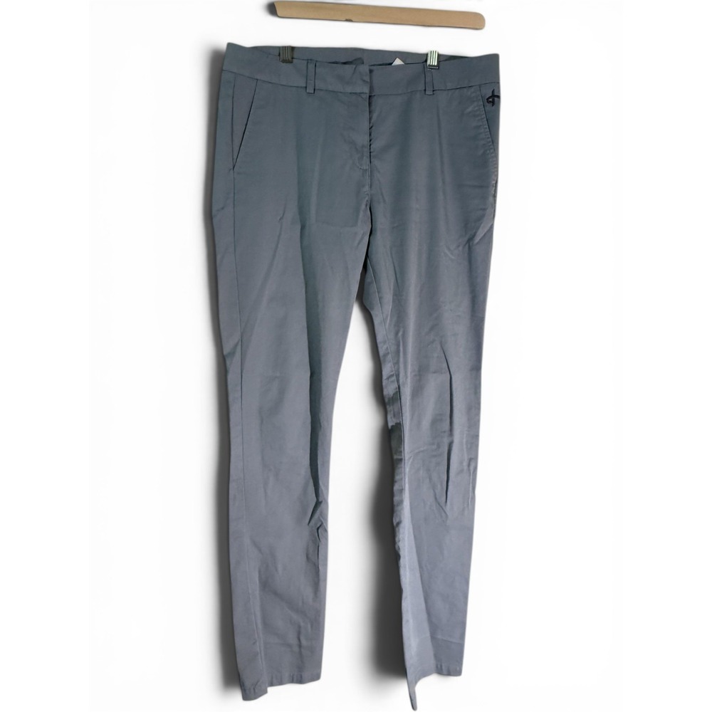 Cross Sportswear Womens Golf Pants Blue Gray Stretch Cotton Trousers Size 40